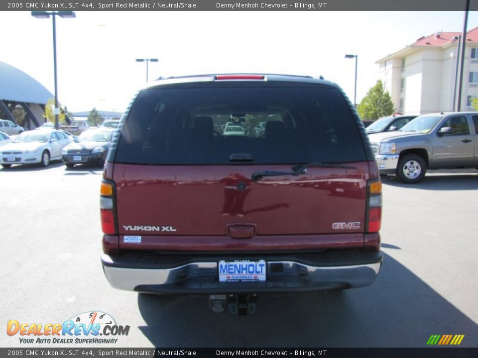 2005 GMC Yukon XL SLT 4x4 Sport Red Metallic / Neutral/Shale Photo #4