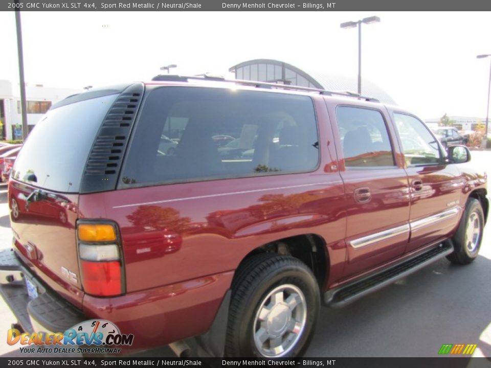 2005 GMC Yukon XL SLT 4x4 Sport Red Metallic / Neutral/Shale Photo #6