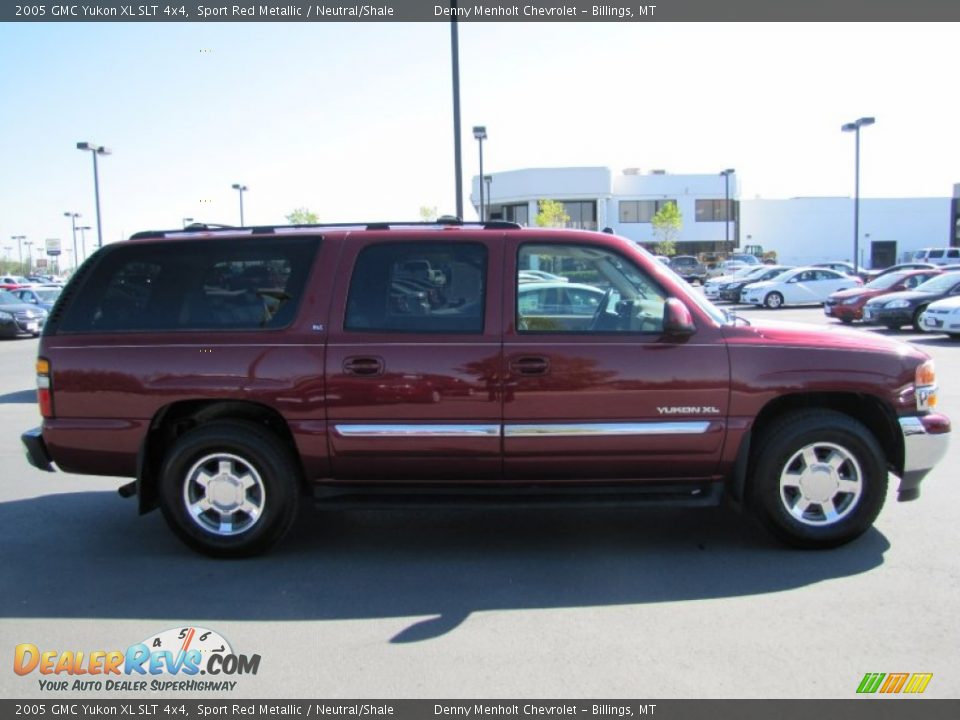2005 GMC Yukon XL SLT 4x4 Sport Red Metallic / Neutral/Shale Photo #7