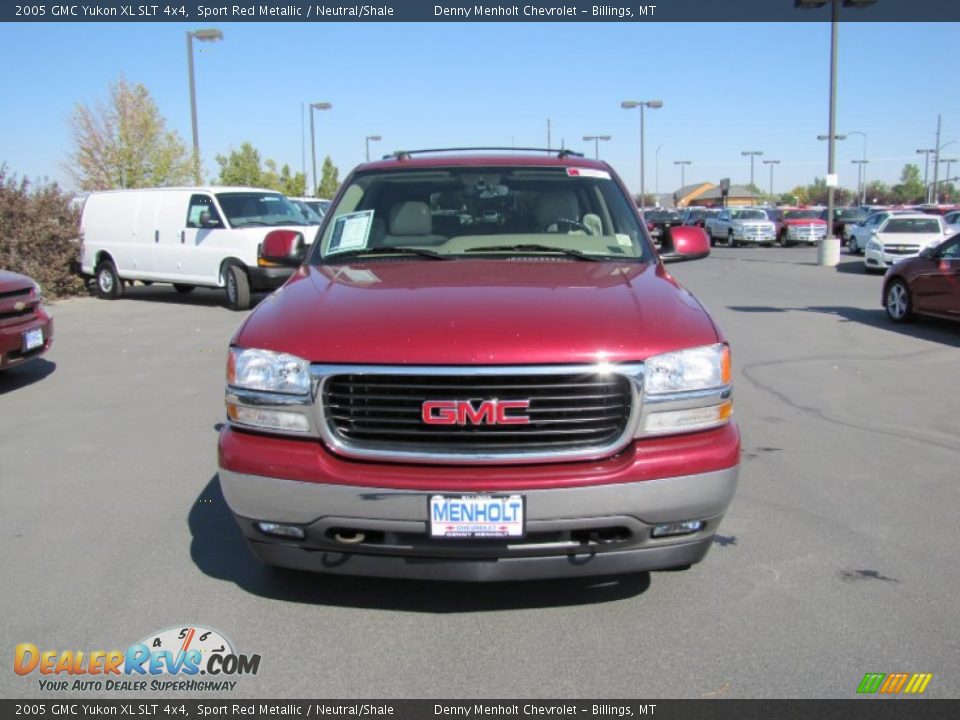 2005 GMC Yukon XL SLT 4x4 Sport Red Metallic / Neutral/Shale Photo #9