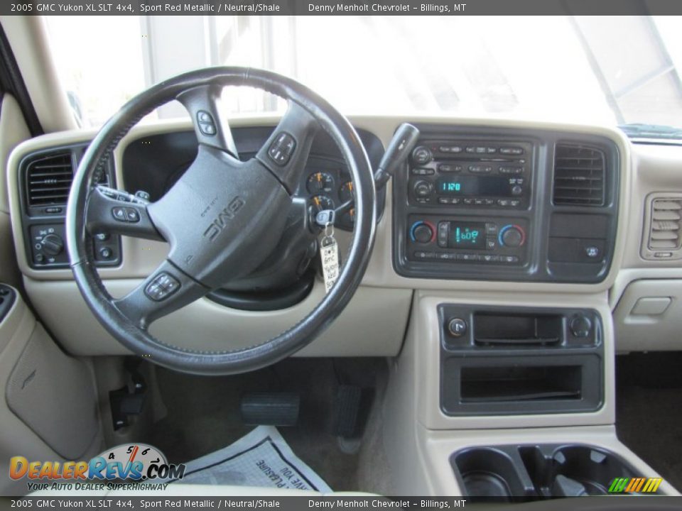 2005 GMC Yukon XL SLT 4x4 Sport Red Metallic / Neutral/Shale Photo #17