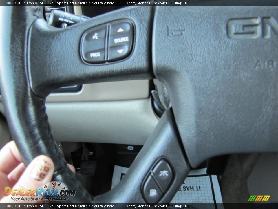 2005 GMC Yukon XL SLT 4x4 Sport Red Metallic / Neutral/Shale Photo #21