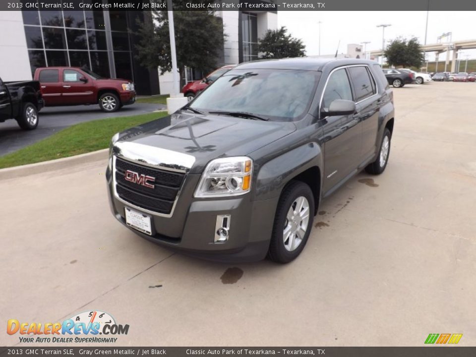 2013 GMC Terrain SLE Gray Green Metallic / Jet Black Photo #1