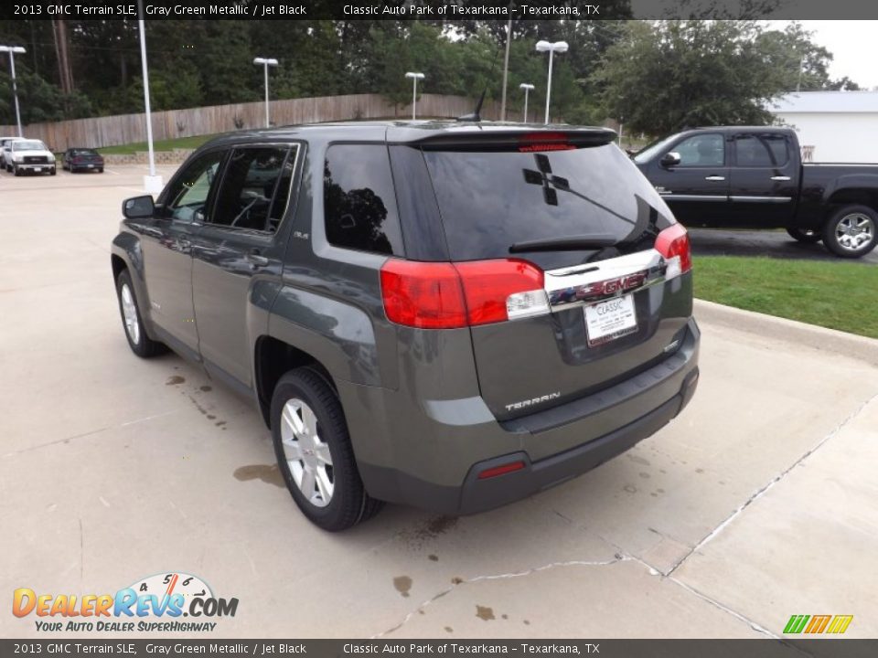 2013 GMC Terrain SLE Gray Green Metallic / Jet Black Photo #3