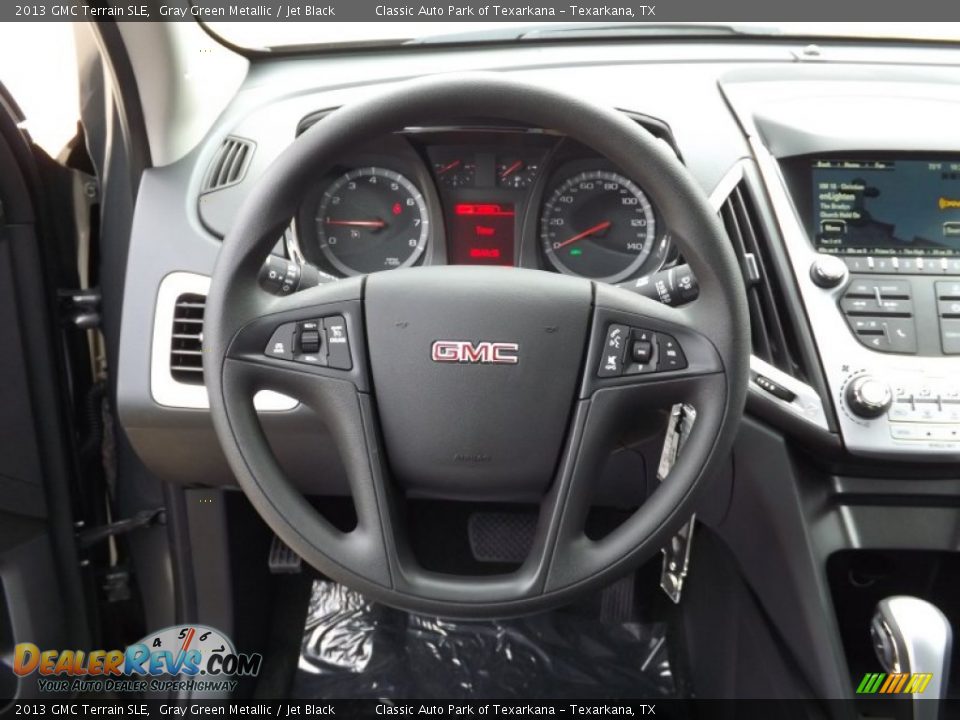 2013 GMC Terrain SLE Gray Green Metallic / Jet Black Photo #10