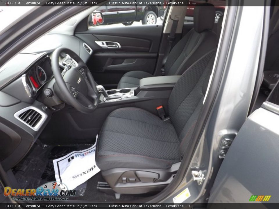 2013 GMC Terrain SLE Gray Green Metallic / Jet Black Photo #11
