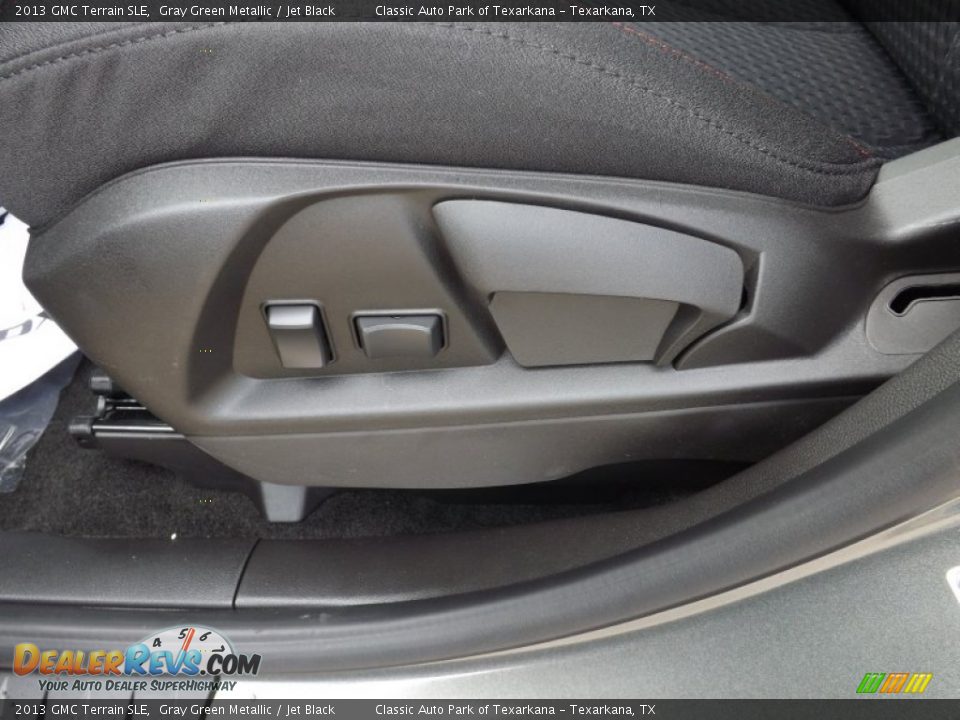 2013 GMC Terrain SLE Gray Green Metallic / Jet Black Photo #12
