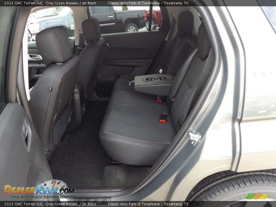 2013 GMC Terrain SLE Gray Green Metallic / Jet Black Photo #13
