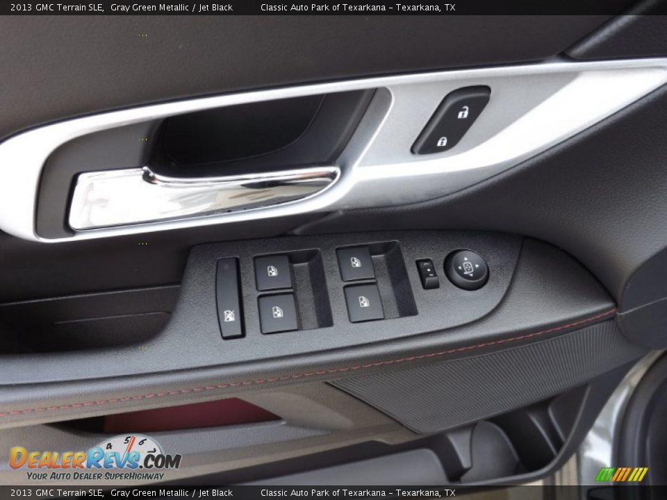 2013 GMC Terrain SLE Gray Green Metallic / Jet Black Photo #15