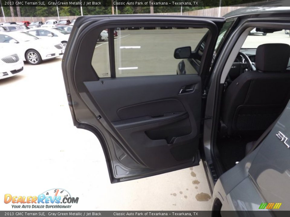 2013 GMC Terrain SLE Gray Green Metallic / Jet Black Photo #16