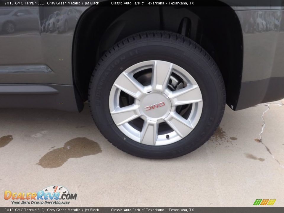 2013 GMC Terrain SLE Gray Green Metallic / Jet Black Photo #19