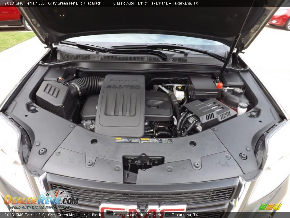 2013 GMC Terrain SLE Gray Green Metallic / Jet Black Photo #20