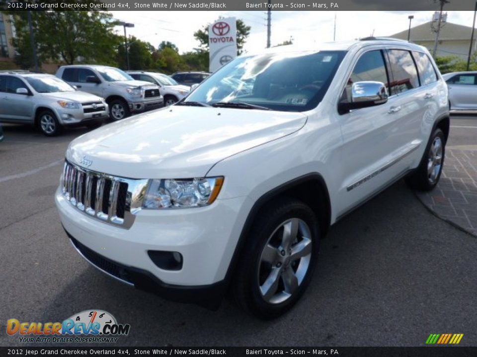 2012 White jeep grand cherokee overland #5