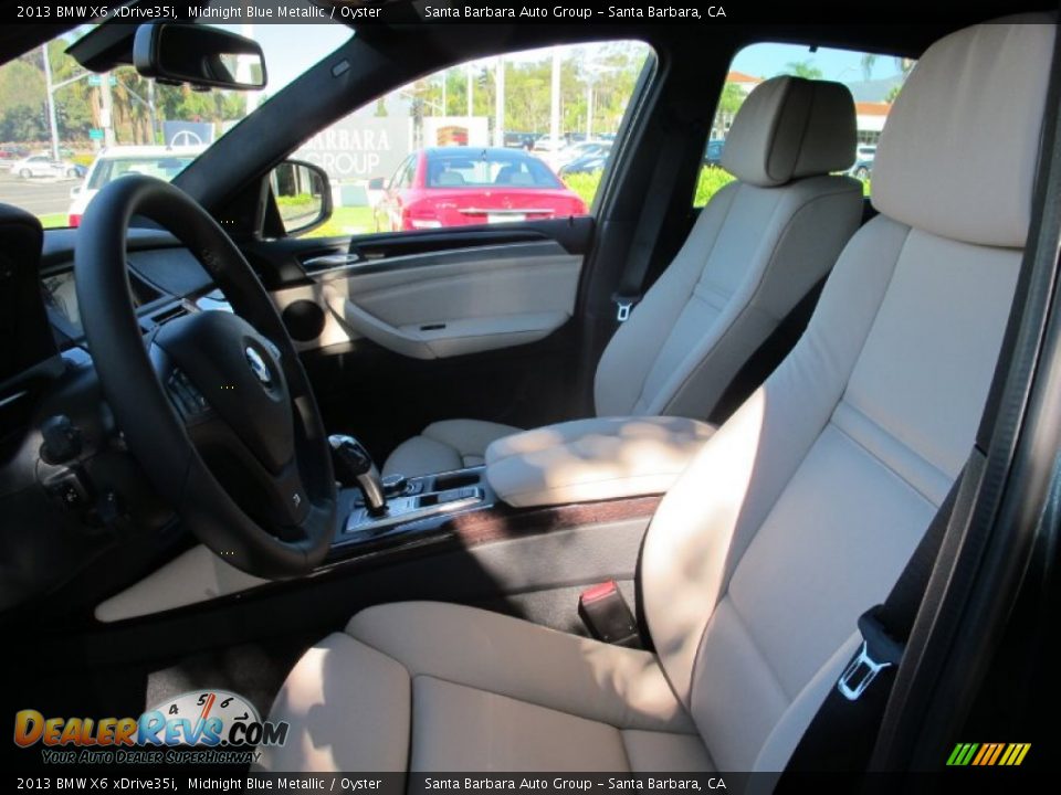 Front Seat of 2013 BMW X6 xDrive35i Photo #8