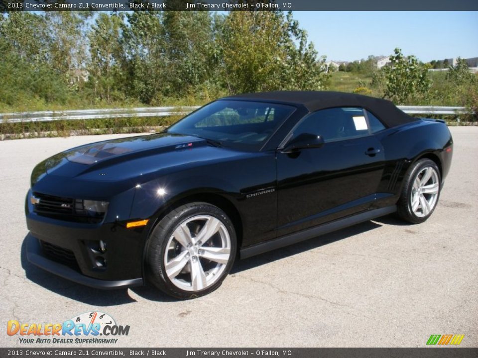 2013 Chevrolet Camaro ZL1 Convertible Black / Black Photo #3