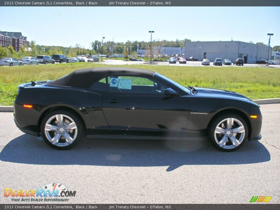 2013 Chevrolet Camaro ZL1 Convertible Black / Black Photo #4