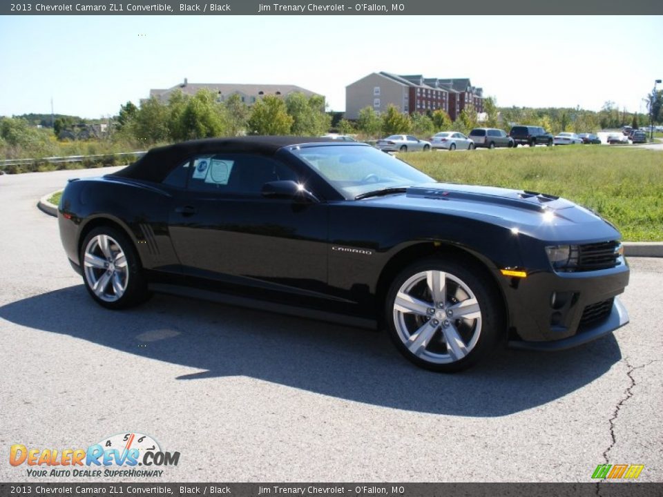 2013 Chevrolet Camaro ZL1 Convertible Black / Black Photo #5
