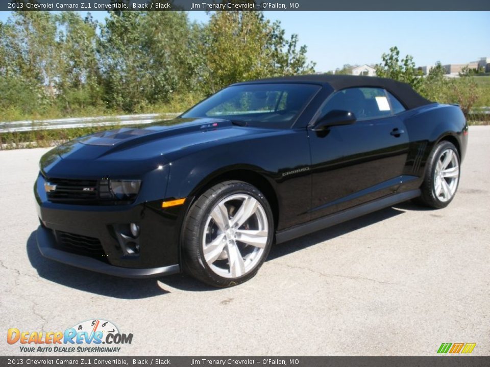 2013 Chevrolet Camaro ZL1 Convertible Black / Black Photo #6