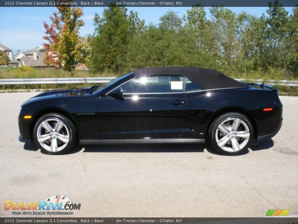 2013 Chevrolet Camaro ZL1 Convertible Black / Black Photo #7