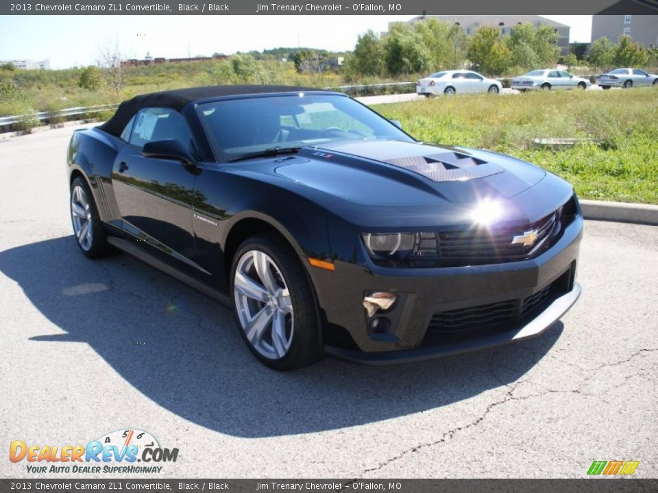 2013 Chevrolet Camaro ZL1 Convertible Black / Black Photo #9