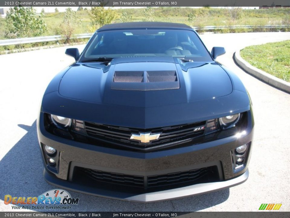 2013 Chevrolet Camaro ZL1 Convertible Black / Black Photo #11