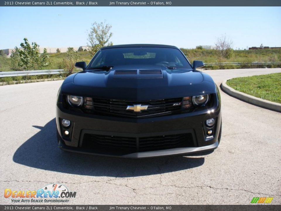 2013 Chevrolet Camaro ZL1 Convertible Black / Black Photo #12