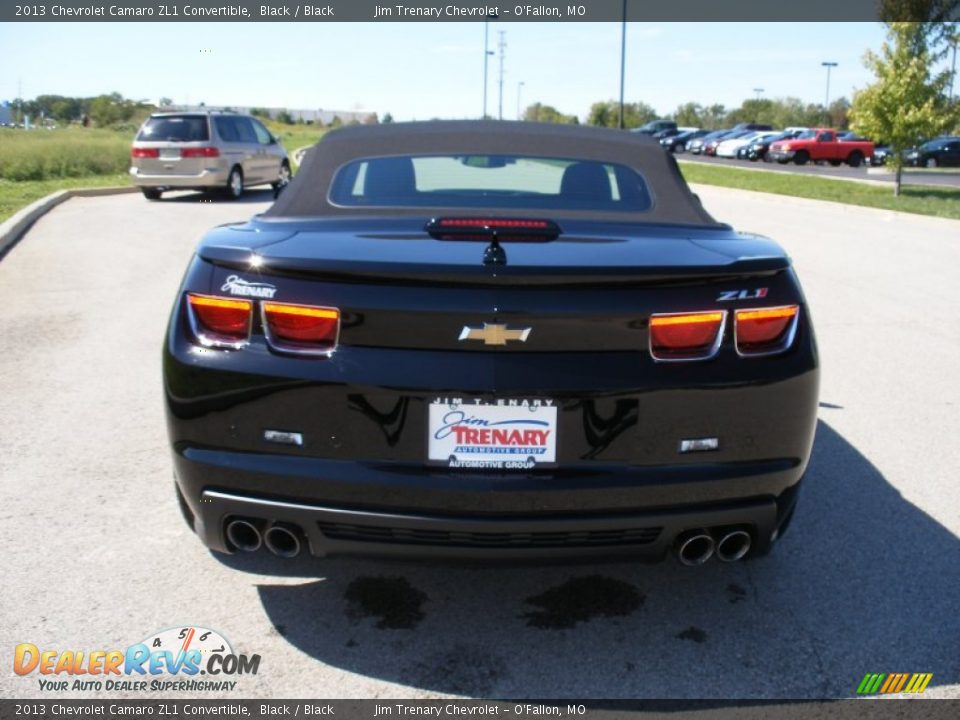 2013 Chevrolet Camaro ZL1 Convertible Black / Black Photo #13
