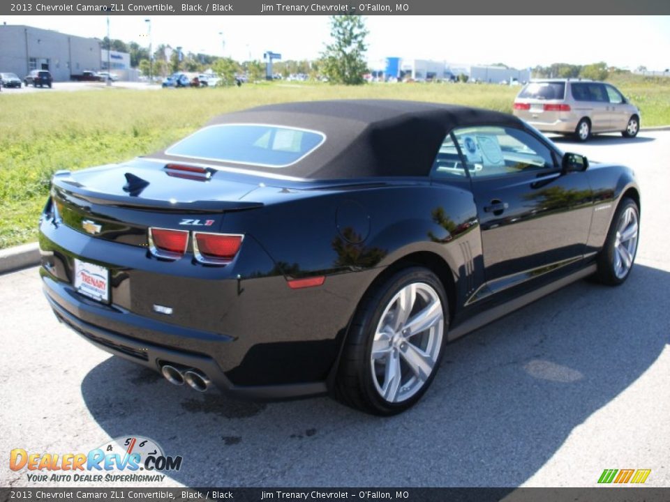 2013 Chevrolet Camaro ZL1 Convertible Black / Black Photo #14