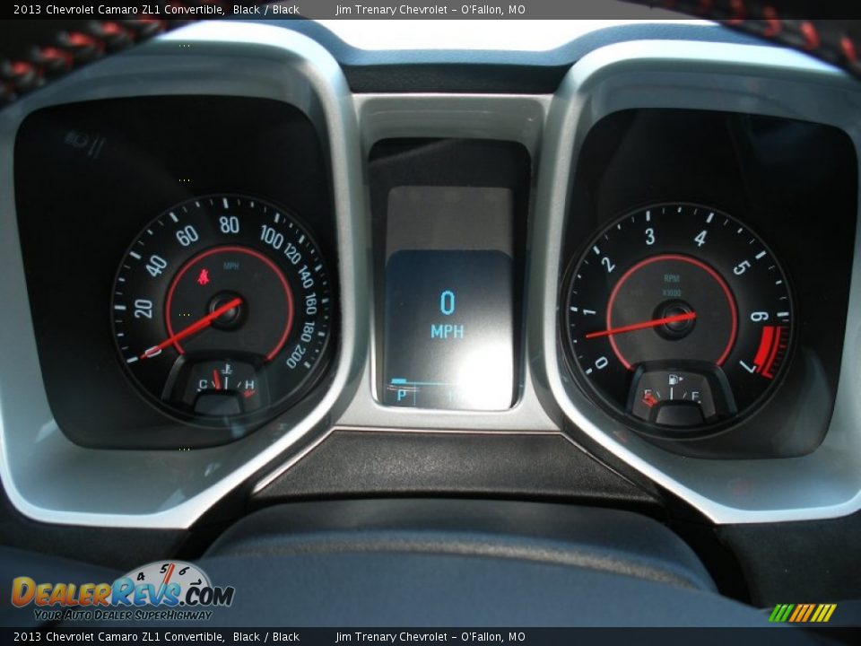 2013 Chevrolet Camaro ZL1 Convertible Black / Black Photo #16