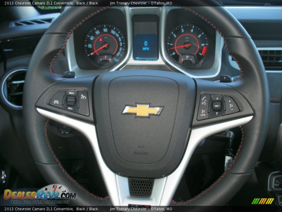 2013 Chevrolet Camaro ZL1 Convertible Steering Wheel Photo #18