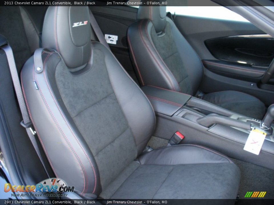 Front Seat of 2013 Chevrolet Camaro ZL1 Convertible Photo #23
