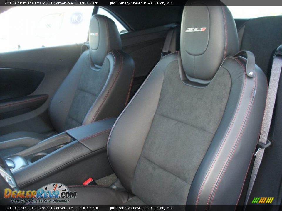 Front Seat of 2013 Chevrolet Camaro ZL1 Convertible Photo #24