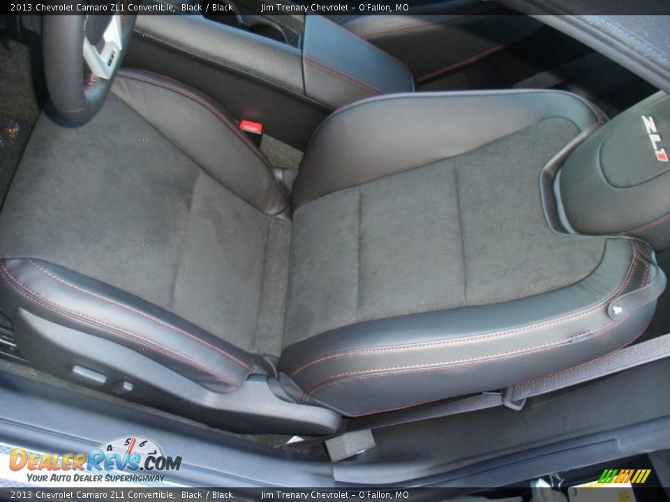 Front Seat of 2013 Chevrolet Camaro ZL1 Convertible Photo #25