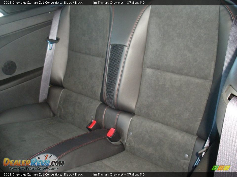 Rear Seat of 2013 Chevrolet Camaro ZL1 Convertible Photo #26