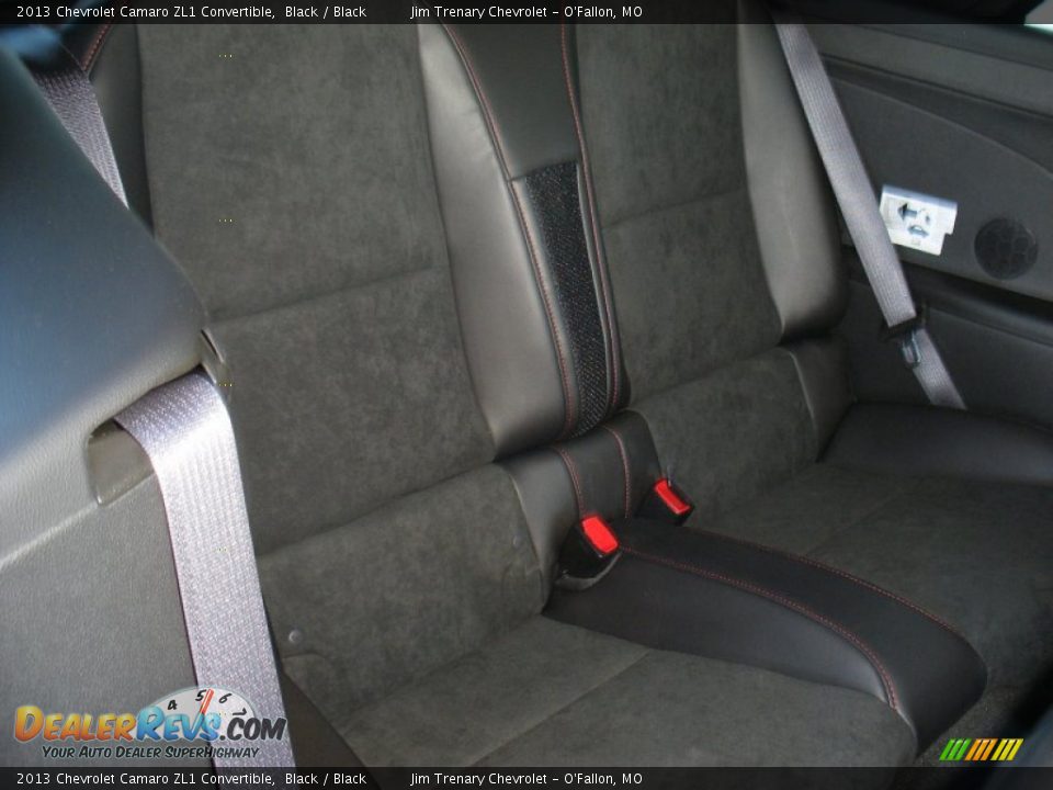 Black Interior - 2013 Chevrolet Camaro ZL1 Convertible Photo #27