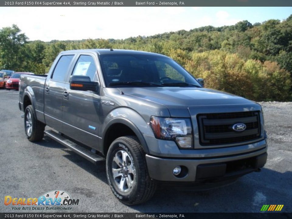 Front 3/4 View of 2013 Ford F150 FX4 SuperCrew 4x4 Photo #2