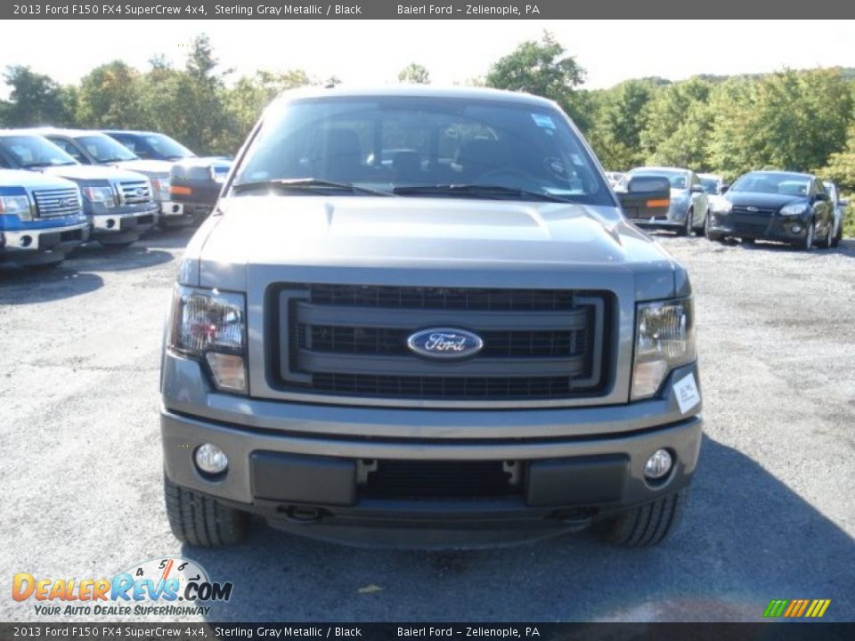 2013 Ford F150 FX4 SuperCrew 4x4 Sterling Gray Metallic / Black Photo #3