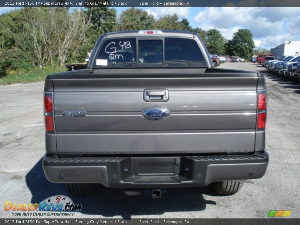 2013 Ford F150 FX4 SuperCrew 4x4 Sterling Gray Metallic / Black Photo #7