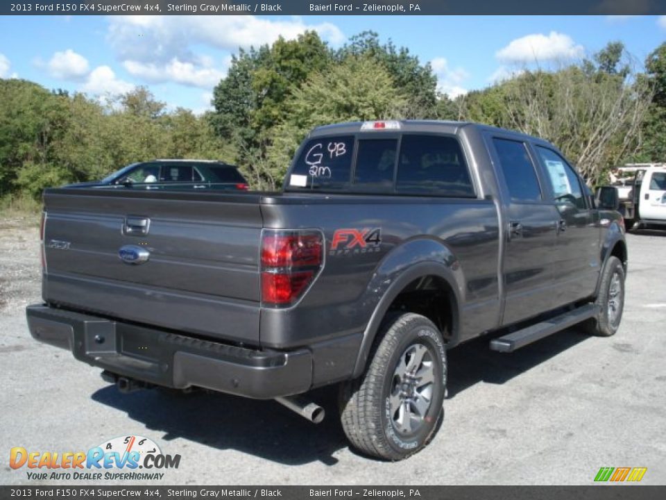 Sterling Gray Metallic 2013 Ford F150 FX4 SuperCrew 4x4 Photo #8