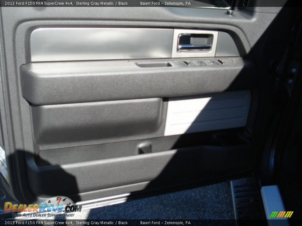 2013 Ford F150 FX4 SuperCrew 4x4 Sterling Gray Metallic / Black Photo #12