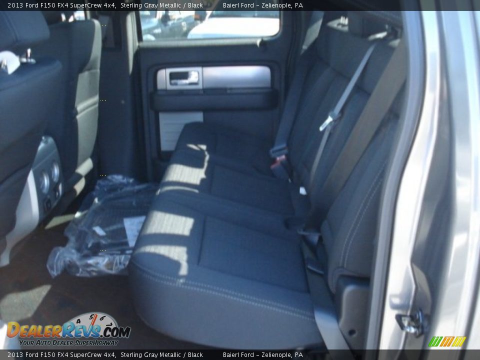 2013 Ford F150 FX4 SuperCrew 4x4 Sterling Gray Metallic / Black Photo #13