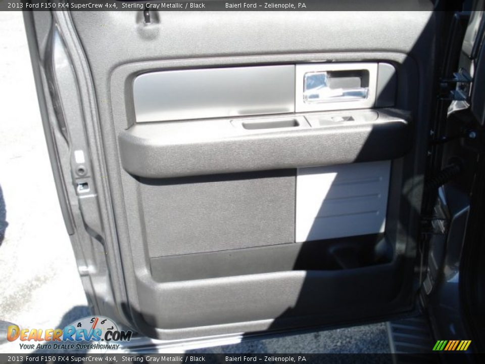 2013 Ford F150 FX4 SuperCrew 4x4 Sterling Gray Metallic / Black Photo #14