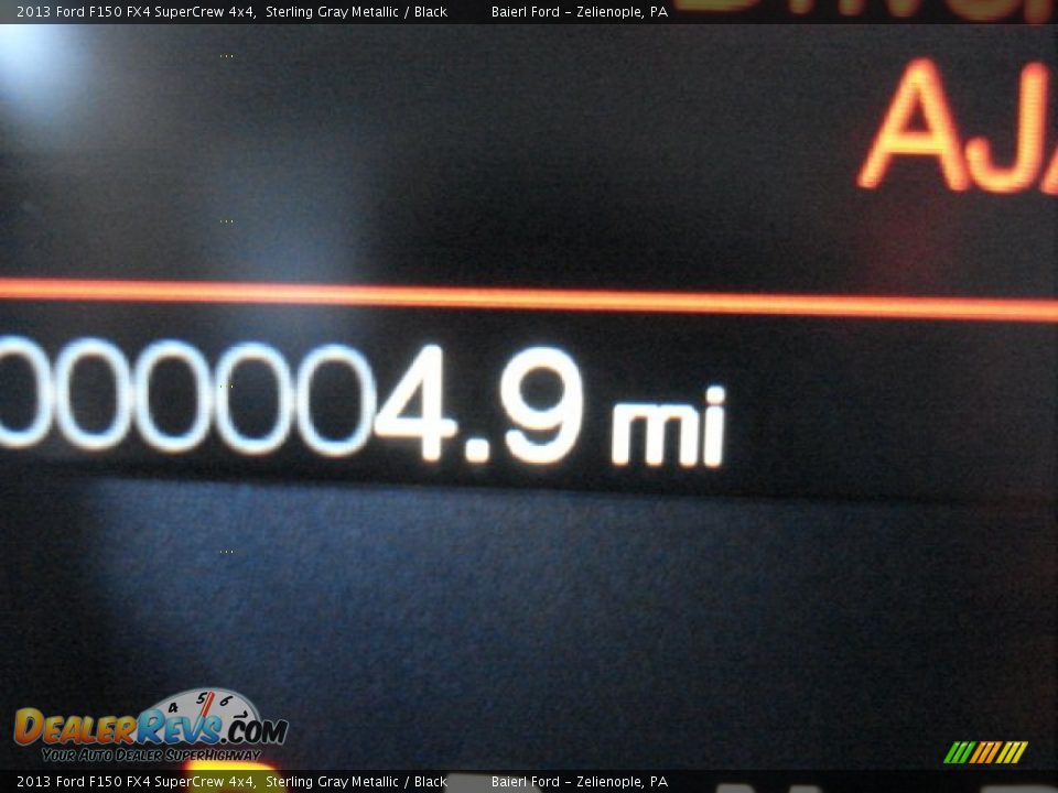 2013 Ford F150 FX4 SuperCrew 4x4 Sterling Gray Metallic / Black Photo #19