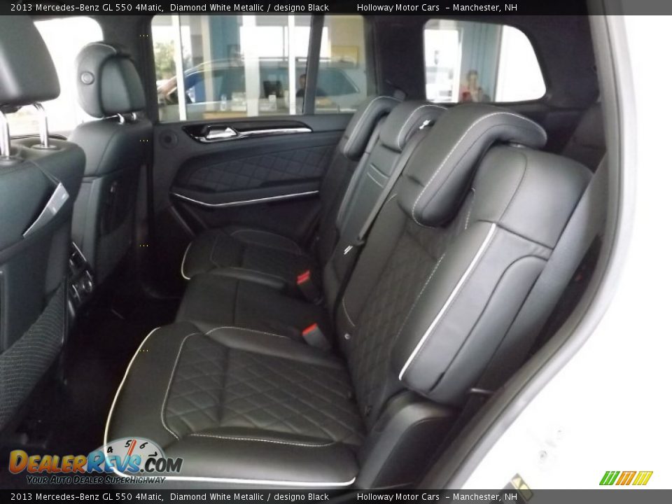 designo Black Interior - 2013 Mercedes-Benz GL 550 4Matic Photo #8