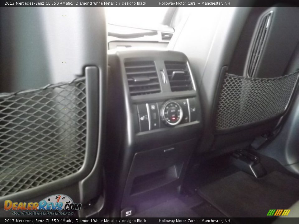 2013 Mercedes-Benz GL 550 4Matic Diamond White Metallic / designo Black Photo #9