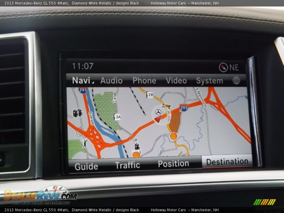 Navigation of 2013 Mercedes-Benz GL 550 4Matic Photo #14