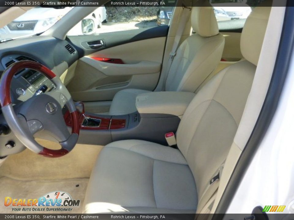 2008 Lexus ES 350 Starfire White Pearl / Cashmere Photo #4