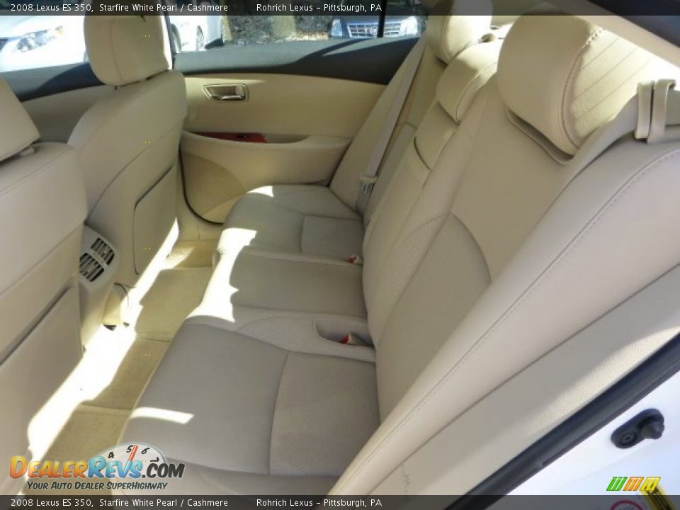 2008 Lexus ES 350 Starfire White Pearl / Cashmere Photo #5