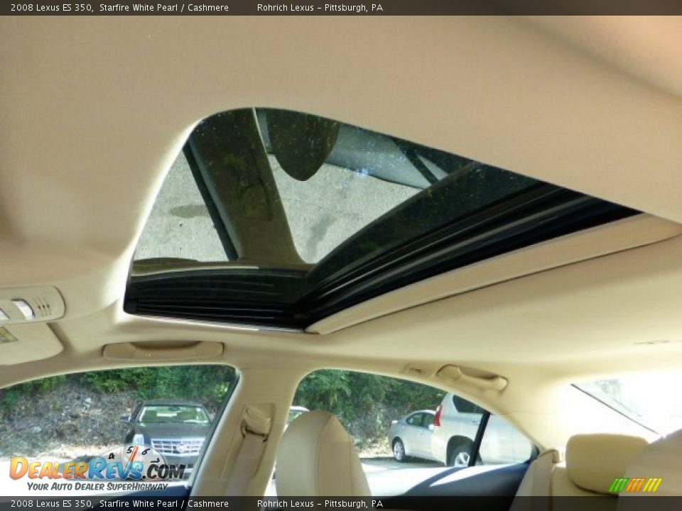 2008 Lexus ES 350 Starfire White Pearl / Cashmere Photo #7