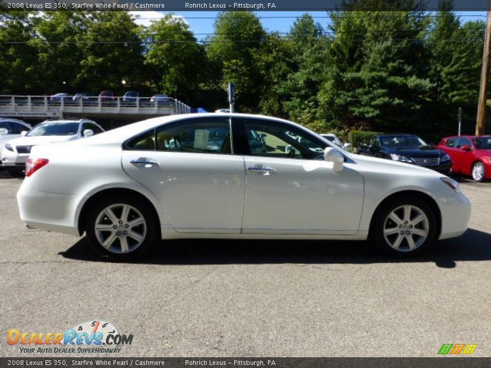 2008 Lexus ES 350 Starfire White Pearl / Cashmere Photo #12